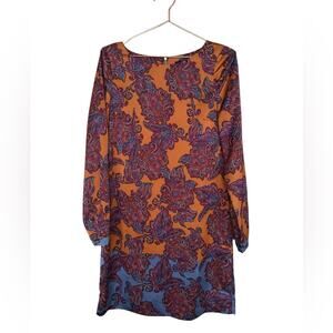 THE LIMITED Paisley Print Tunic Dress size small